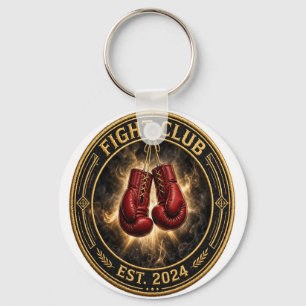 Llavero Red Boxing Gloves Fight Keychain