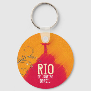 Llavero Red Corcovado Rio-Brasil
