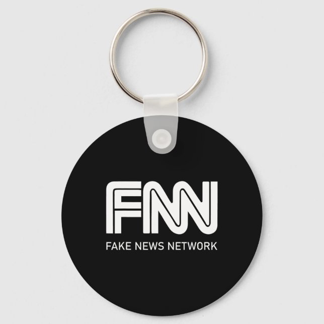 Llavero Red de Noticias Falsas de Trump Fnn  (Anverso)