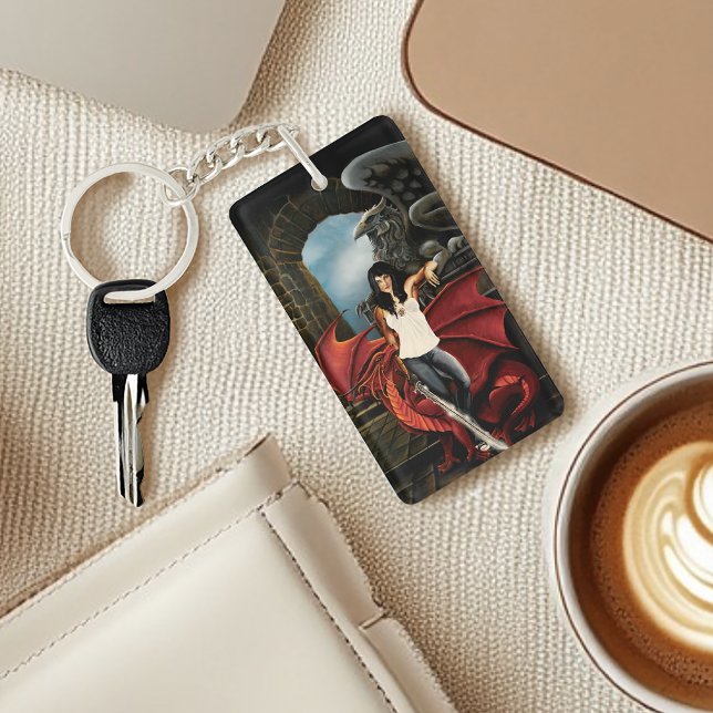 Llavero Red Dragon Urban Fantasy (Subido por el creador)