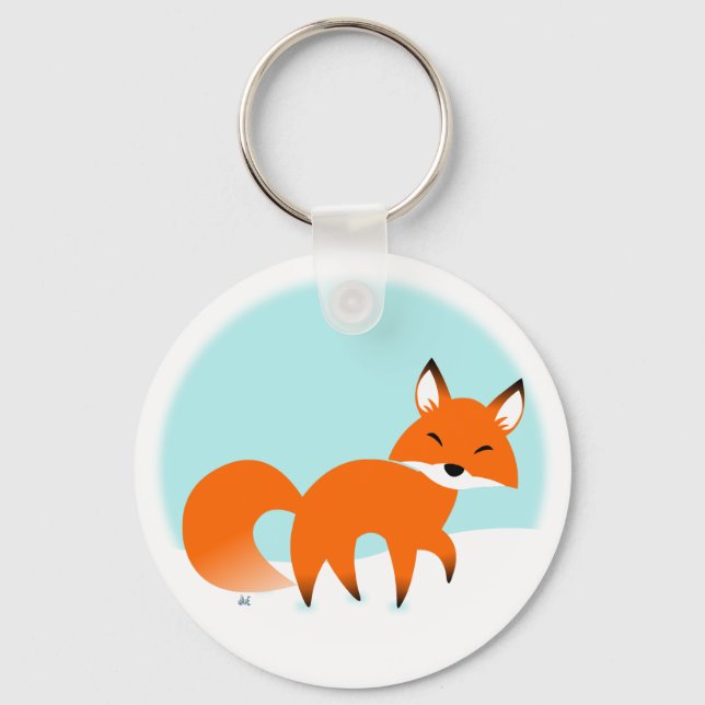 Llavero Red Fox Keychain (Anverso)