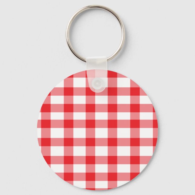 Llavero Red Gingham (Anverso)
