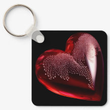 Red Heart Keychain