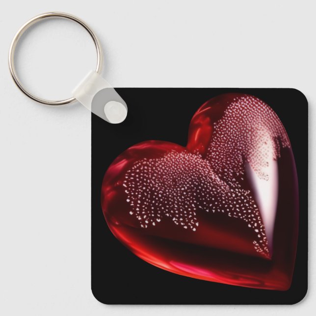 Llavero Red Heart Keychain (Anverso)