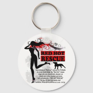 Llavero Red Hot Rescue Keychain