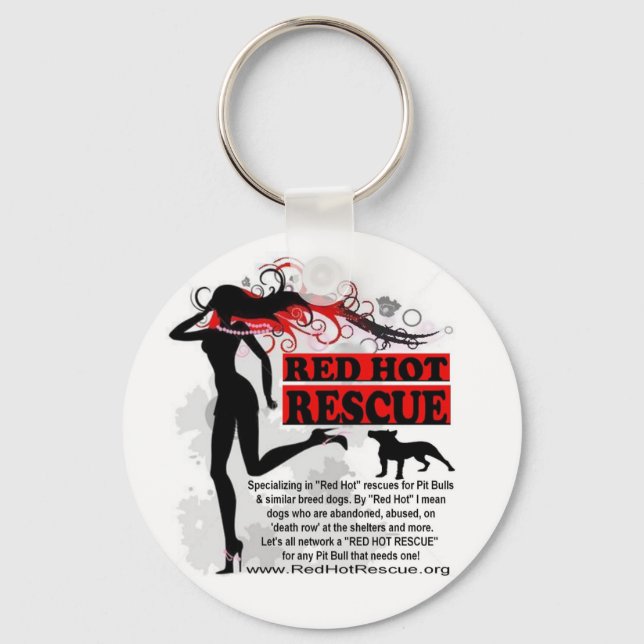 Llavero Red Hot Rescue Keychain (Anverso)