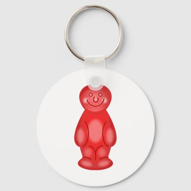 Llavero Red Jelly Baby (Anverso)