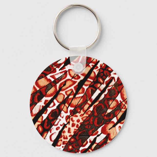 Llavero Red Leopard Camo (Anverso)