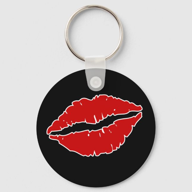 Llavero Red Lips Keychain (Anverso)