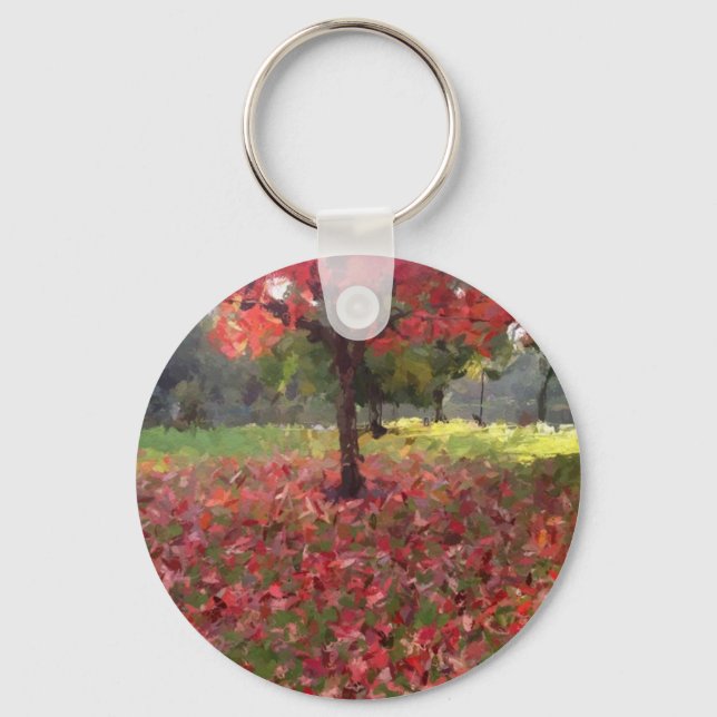 Llavero Red Maple Tree (Anverso)