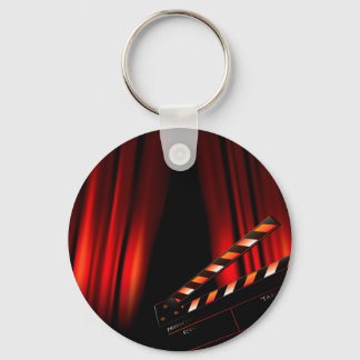 Llavero Red Movie Curtain Clapboard Director