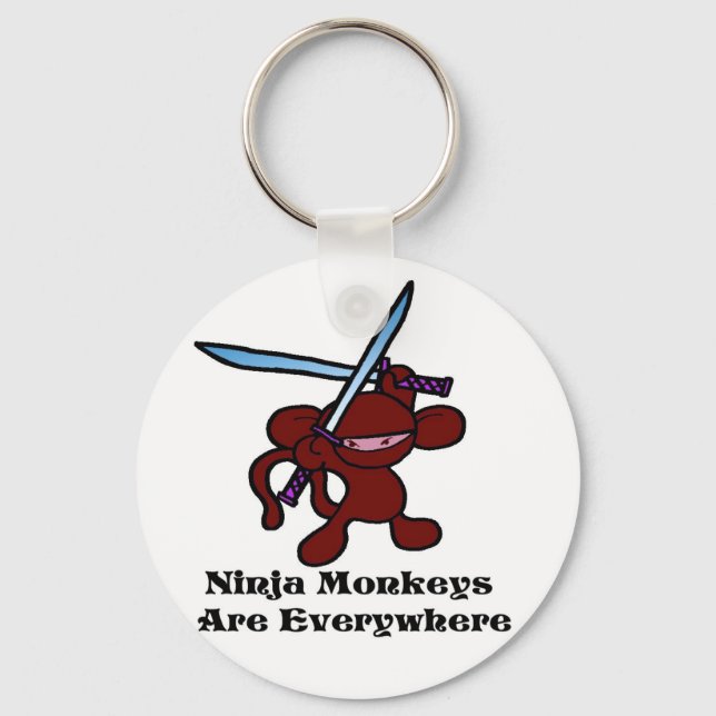 Llavero Red Ninja Overhead (Anverso)