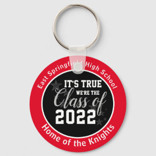 Llavero Red Personalized High School Class of 2023