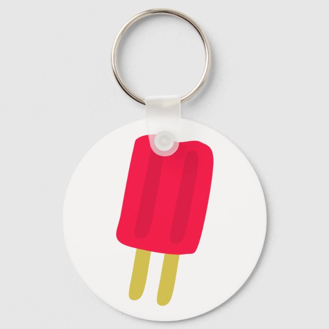 Llavero Red Popsicle Keychain (Anverso)