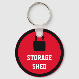 Llavero Red Shed de almacenamiento