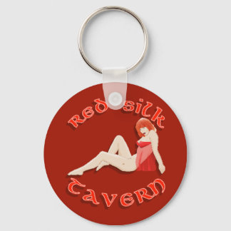 Llavero Red Silk Keychain