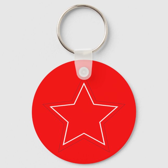 Llavero Red Star Keychain (Anverso)
