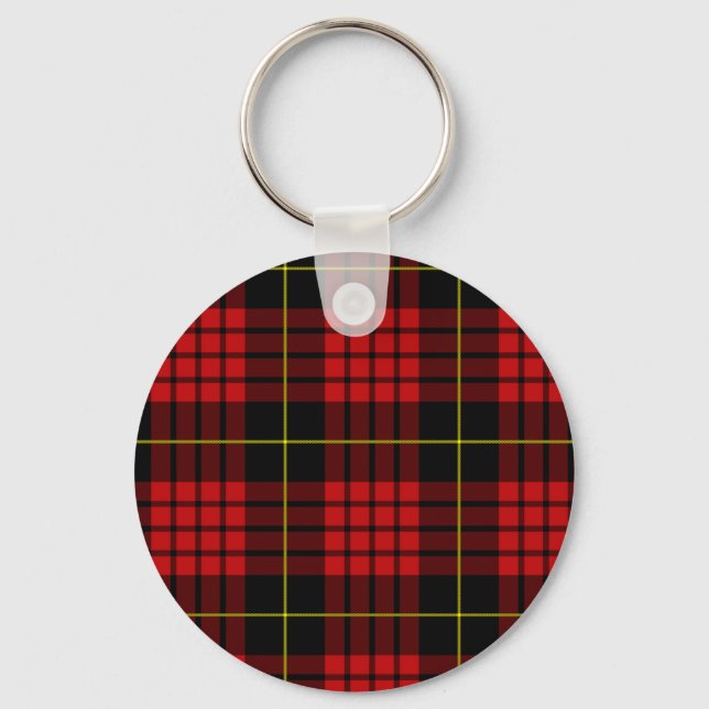 Llavero Red Tartan Keychain (Anverso)