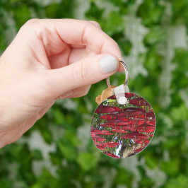 Llavero Red Umbrellas in the Sky - Asian Keychain