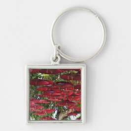 Llavero Red Umbrellas in the Sky - Asian Keychain