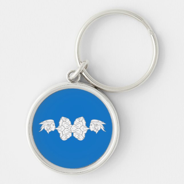 Llavero Redonda de elvegast de SCA, cadena de claves peque (Frente)