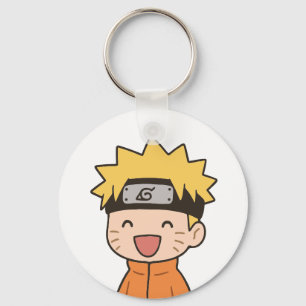 Llavero Redondo de Ninja Chibi Adorable - Estilo A