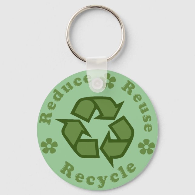 Llavero Reducir Reutilizar Reciclar (Anverso)