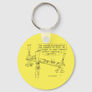 Llavero Reed de Quemadura de cigarrillos