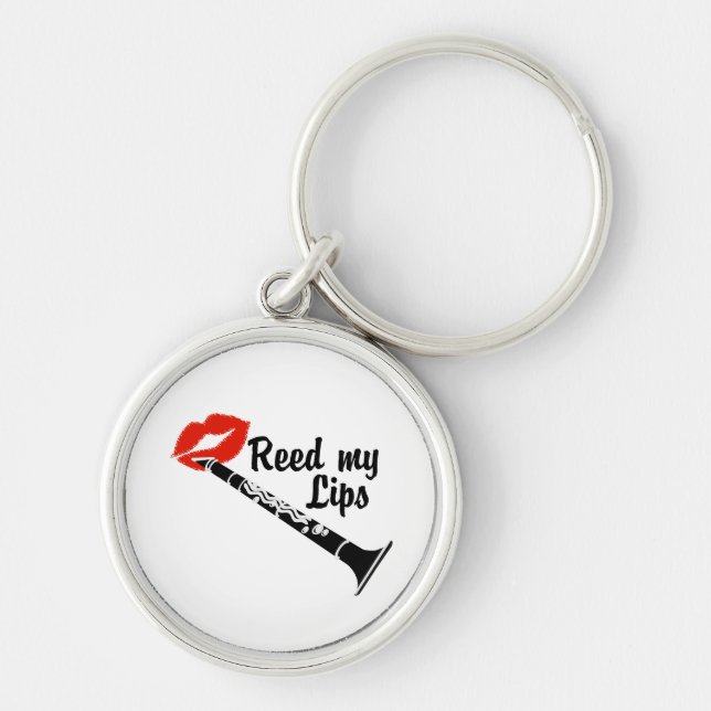 Llavero Reed My Lips Clarinet (Frente)