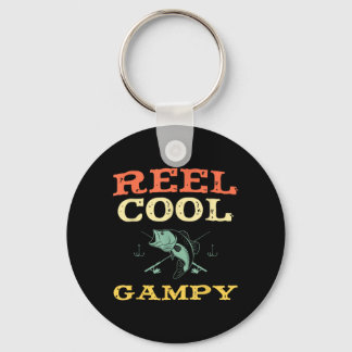Llavero Reel Cool Gampy Pesca Pescador Divertido Vintage
