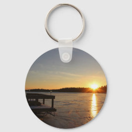 Llavero Reflexión congelada