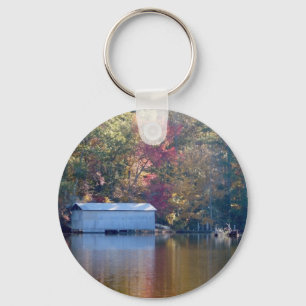 Llavero Reflexión sobre la bonito - El barco a orillas del