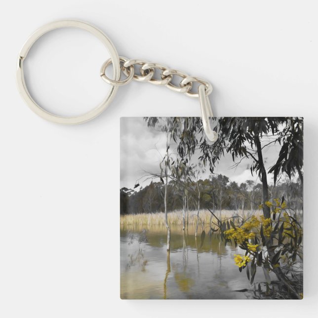 Llavero Reflexiones bajo los cielos grises (Frente)