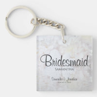 Reflexiones blancas Favor de la boda de la dama de