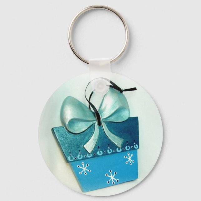 Llavero Regalo azul II (Anverso)