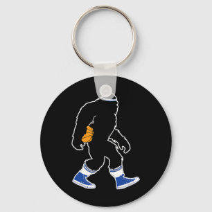 Llavero Regalo Bigfoot Retro Bysketbyll Para Creyente De S