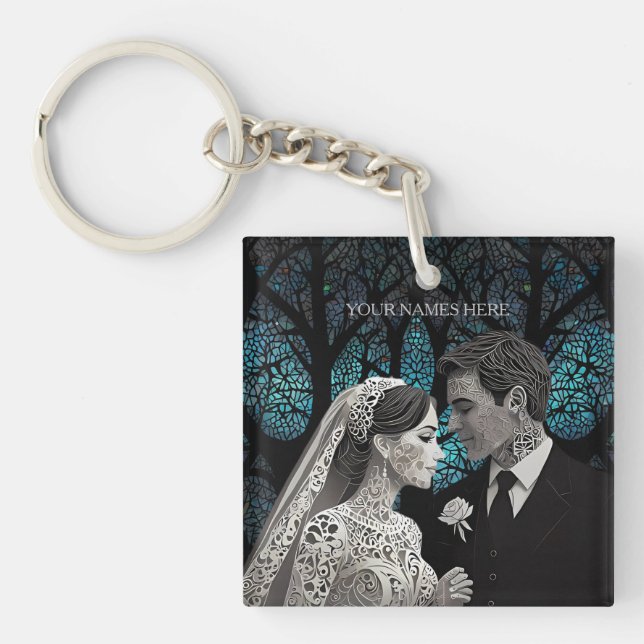 Llavero Regalo boda (Frente)
