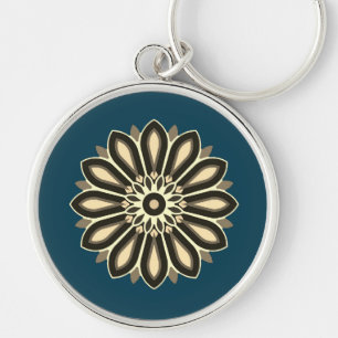LLAVERO REGALO COLORIDO DE FLORES PARA MAMÁ PAPÁ HERMANA H