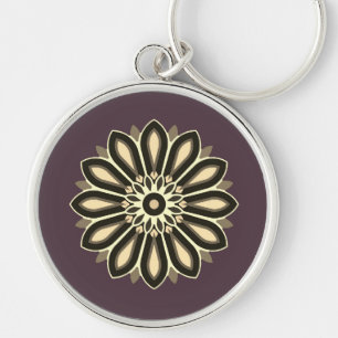 LLAVERO REGALO COLORIDO DE FLORES PARA MAMÁ PAPÁ HERMANA H