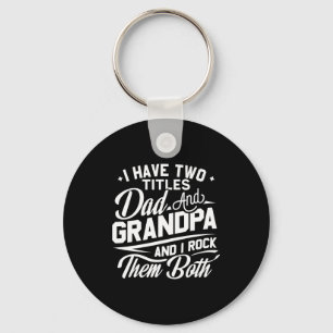 Llavero Regalo con estilo retro genial para nuevos abuelos