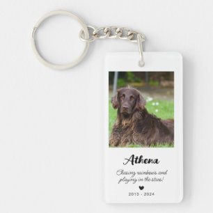 Llavero Regalo conmemorativo de mascota   En la memoria am