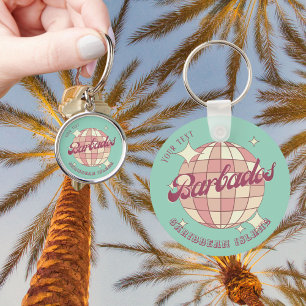 Llavero Regalo de accesorios de la isla del Caribe de Barb