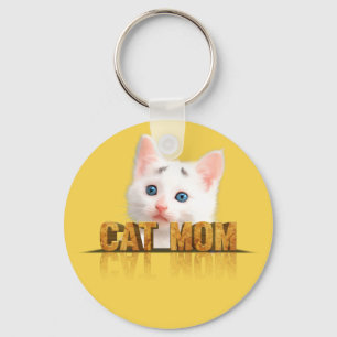 Llavero Regalo de amante de gato regalo de mamá de gato