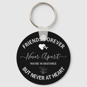 Llavero Regalo de amistad de larga distancia Mejor 