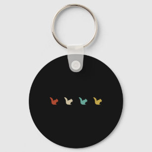 Llavero Regalo de animal de camping de hiking de ardilla r
