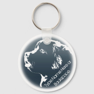 Llavero Regalo de arte de Newfoundland Dog Keychain Newfou
