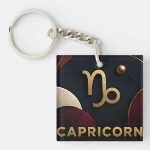 Llavero Regalo de Astrología Celestial de Lujo para Capric