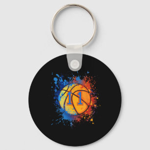 Llavero Regalo de baloncesto por 11 años para niño
