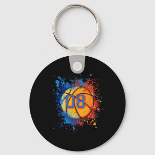 Llavero Regalo de baloncesto por cumpleaños para niños de