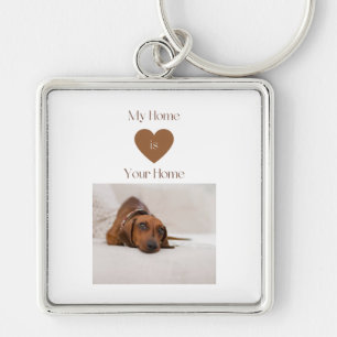 Llavero Regalo de bienvenida para amantes de perros, Dachs